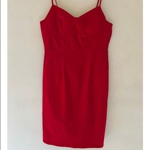 Vintage Charlotte Russe red mini dress  - Size L - Circa 90’s - Like new